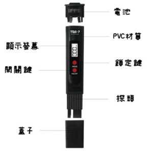 TDS 水質測試筆 (基本款 / 進階款)